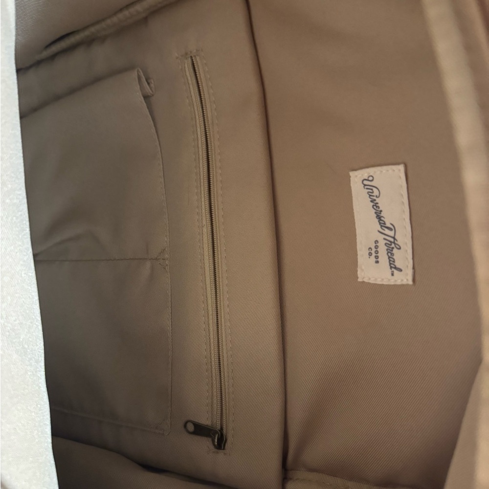 Universal Thread Tan Backpack With Zipper Pocket - image 4